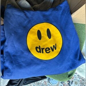 Drew House Mascot Hoodie in Blue (Ink)